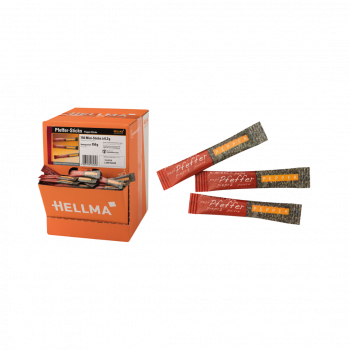 Hellma Pfeffersticks, 750 Sticks à 0,2 g, Display-Karton, 150 Gramm
